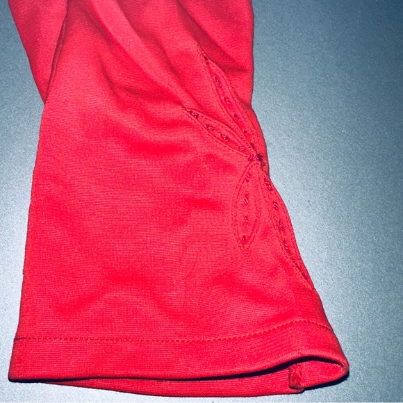 Vintage Red Paris Gloves 1940’s - Picture 4 of 5